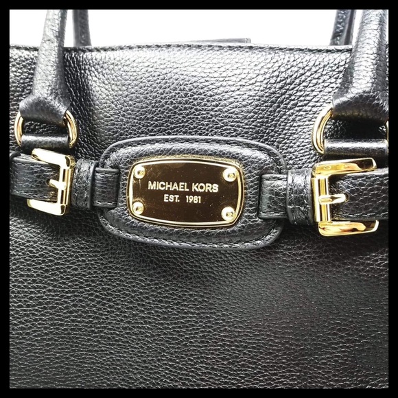 Michael Kors Hamilton Large NS Leather Tote Bag - Picture 3 of 14